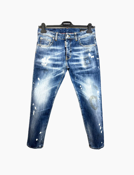 JEANS G2FIRENZE "DIRTY CIRCLE" Slim Fit