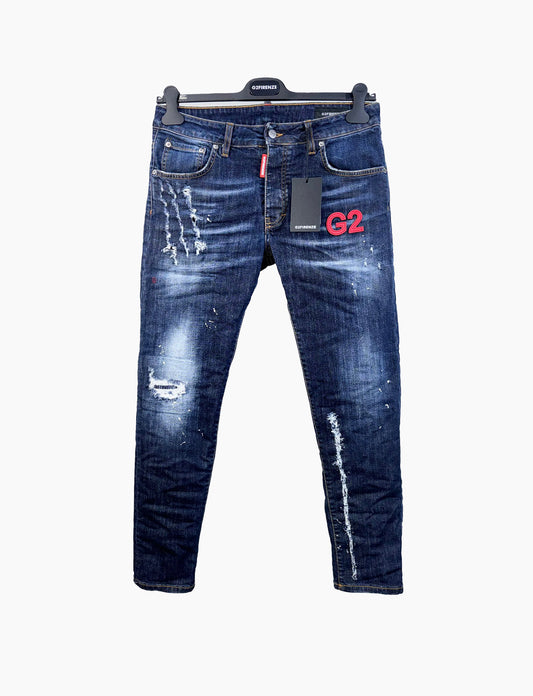 JEANS G2FIRENZE "SCRATCHED" Slim Fit